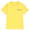 Футболка женская с принтом Желтый L