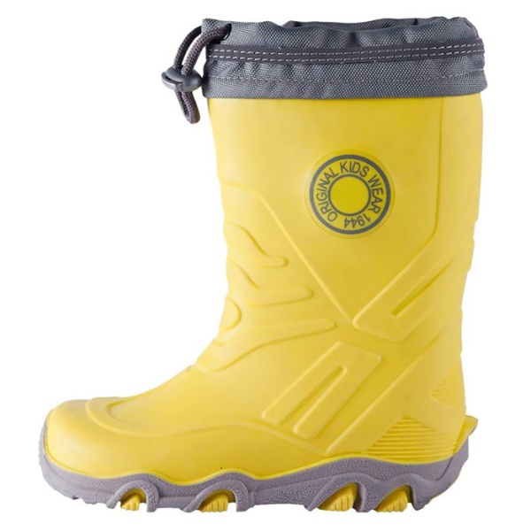 Резиновые сапоги для девочек 25 желтые